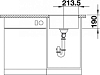 Кухонная мойка Blanco Subline 400-F 523475 антрацит