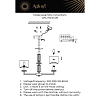 Подвесная люстра Aployt Emelin APL.752.03.06