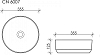 Рукомойник Ceramica Nova Element CN6007 чёрный матовый