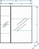 Зеркало-шкаф Stella Polar Концепт Парма 60 SP-00000051, белый