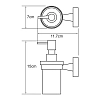 Дозатор для жидкого мыла WasserKRAFT Isen К-4000 K-4099 хром