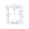 Душевой поддон Vincea VST-2AR-9010 100x90, белый