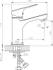 Смеситель для раковины Rossinka RS29-13