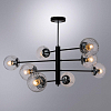 Потолочная люстра Arte Lamp Segin A3566PL-8BK