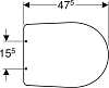 Крышка-сиденье для унитаза Geberit Renova Comfort 572050000, белый