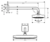 Душевая система Hansgrohe Raindance Select E 13184000/27385400/26564400 хром, белый