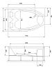 Акриловая ванна Royal Bath SKS RB652100SB-L белый