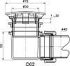 Сифон для поддона RGW Velplex QYD-02 18241102-01