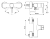 Смеситель для душа Ideal Standard Ceraline BC200U5 белый