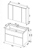 Тумба под раковину Aquanet Латина 179449 белый