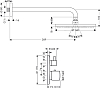 Верхний душ 240мм Hansgrohe Raindance Air 27122000