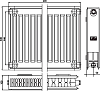 Радиатор стальной Kermi FKO 220506 тип 22