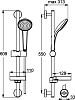 Душевой гарнитур Ideal Standard IdealRain B9412AA