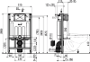 Инсталляция для унитаза AlcaPlast Sadromodul AM101/850
