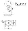 Раковина Creavit Cocuk CK035-00CB00E-0000 белый