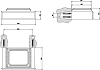 Мыльница Gessi Eleganza 46401#149, finox / белый