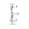 Инсталляция Geberit Duofix с унитазом BeWash Minimal, сиденье микролифт клавиша Sigma 01 белый, комплект креплений Geberit Duofix, GEB30011003480