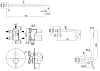 Душевая система Paffoni KIT LIG KITLIG019BO139 белый