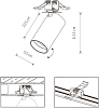 Встраиваемый спот Nowodvorski Mono Surface 7688