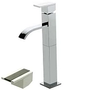 Смеситель для раковины Bandini Ice Cube 2 7503200003LW хром, коричневый