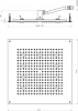 Верхний душ Bossini DREAM - Cube Light H37453 CR