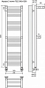 Полотенцесушитель водяной Terminus Аврора П22 300x1200 4660059582177 с двумя полками
