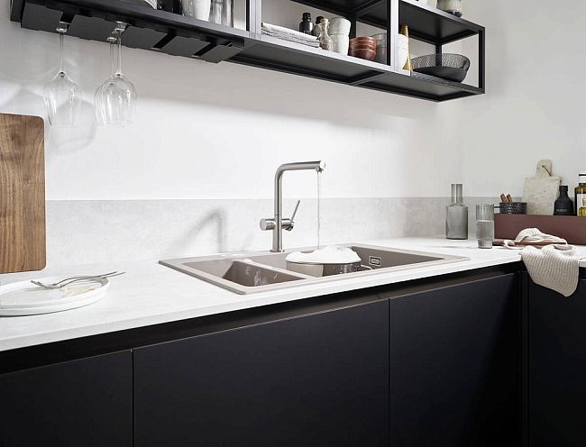 Смеситель для кухни Hansgrohe Talis M54 72827000, хром