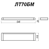 Полка Altasan Лотос ЛТ70БМ белый