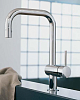 Смеситель для кухонной мойки Grohe Minta 32067DC0 суперсталь