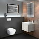 Подвесной унитаз Villeroy & Boch Venticello 4611RSR1 безободковый Ceramicplus с сиденьем микролифт