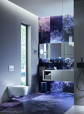 Унитаз-биде подвесной Geberit AquaClean mera comfort 146.214.21.1 белый