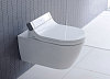 Крышка-сиденье Duravit Starck SensoWash 610001 002000300 с микролифтом петли хром функция биде