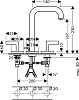 Смеситель для раковины Axor Citterio 39133000