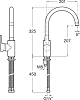 Смеситель для кухонной мойки Roca L20 5A8409C0M