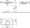 Раковина 90 см Geberit (Keramag) Preciosa II 123291000, белый