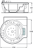 Акриловая ванна Roca Circular 175,5x160 248205001