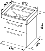 Тумба под раковину Dreja Q Max 77.0001W