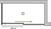 Душевой уголок GuteWetter Slide Rectan GK-863A правая 140x70 см, стекло бесцветное, профиль хром