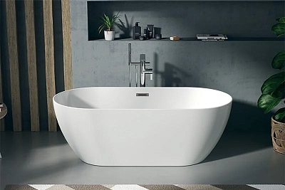 Акриловая ванна Cerutti Spa Diseo 160х75 CT9903 белый