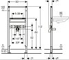Система инсталляции для раковин Geberit Duofix 111.434.00.1