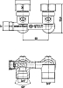 Узел присоединения Stout SVH 0003 3/4" угловой