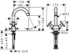 Смеситель для раковины Hansgrohe Logis Classic 71272000, хром