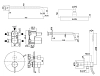 Душевая система Paffoni KIT LIG KITLIG019NO046 черный