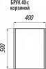 Шкаф Aquaton Брук 40 1A202203BCDL0