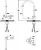 Смеситель KAISER Planet 14144 для кухонной мойки