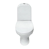 Унитаз-компакт Sanita Luxe Classic Comfort WC.CC/Classic/2-DM/WHT.G/S1, крышка микролифт, цвет белый