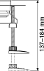 Опоры для душевых лотков Tece TECEdrainline 6 600 04