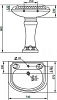 Пьедестал для раковины Cezares King palace CZR-431