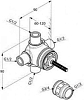 Скрытая часть для смесителя Kludi 29747, бронза