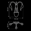 Бра Lightstar Cigno Collo Ch 751634